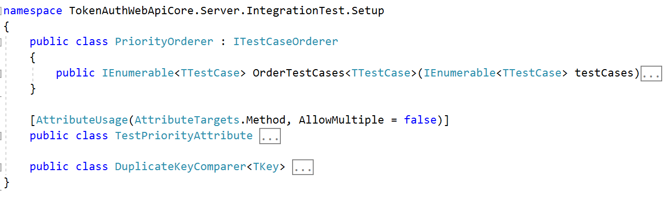 TestPriority